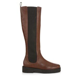 Staud Palamino Leather Brown Boots